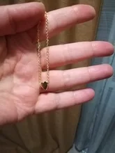 Collar con colgante de corazón pequeño para mujer, cadena y corazón corto, regalo, étnicos bohemios, collar de Gargantilla al por mayor