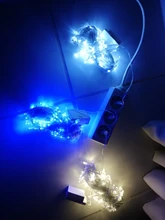 Led-String Lamp Garland Outdoor Waterproof Wedding/party-Decoration 9-Colors 10M 220V