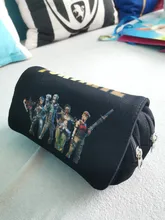 Estuches coloridos de gran capacidad para lápices, bolsas creativas de tela Fortnite, estuche para bolígrafos, suministros de papelería para escuela y oficina
