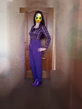 Pantalones ceñidos informales para mujer, pantalón de negocios, elegante, con cremallera falsa, retro, colores lisos, P575