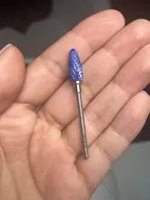 Taladro de manicura cónico de carburo de tungsteno/broca de clavo de cerámica, pulidor de limas de uñas, accesorios de equipo de arte de uñas