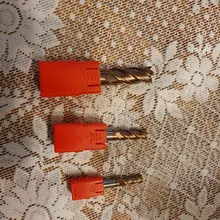 Cutting-Tool Milling-Cutter Maching Carbide-End-Mill Alloy-Coating Tungsten Steel HRC55