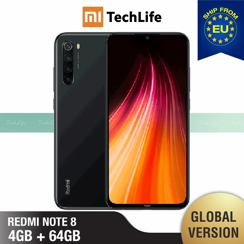  Global Version Xiaomi Redmi Note 8 64GB ROM 4GB RAM (Brand New / Sealed) note 8 note8
