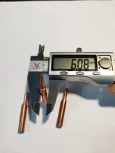 Estación de soldadura con mango de punta de hierro, herramientas de soldadura de Color de cobre puro Universal 936 900M-T-K 900M-T-B 900M-T-I, 1 Uds.