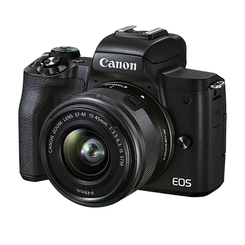 Canon EOS M50 Mark II Mirrorless Camera Digital Camera with Ef-m 15-45mm F / 3.5 Lens