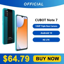 Cubot Note 7 Teléfono Movil Libre Pantalla 5.5