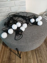 Bulb-String-Lights Globe Garland Cafe-Decoration Christmas Holiday IP65 Outdoor Waterproof