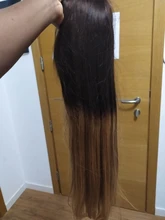 Peluca con malla Frontal de cabello humano para mujer, postizo de encaje Frontal 13x4, Color marrón y Rubio, ombré, pelo Remy brasileño de 2/27 colores