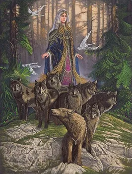 

Set for embroidery "Panna" "living picture" жк-2080 "novelty"