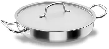 

Lacor-50624-paella pan with lid Chef-Classic Inox. 24cm
