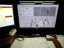 Desk-Lamp Computer-Eye-Protection Baseus Led Office Hanging-Light Reading-Screen USB