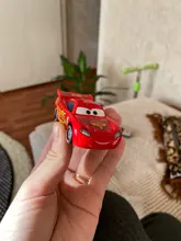 Disney-Set de figuras de la película Cars 3 de metal, juguete de modelo de coche, a escala 1:55, con diseño de relámpago McQueen, Jackson, Mack, tío Truck, regalo para para cumpleaños