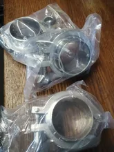 Tri-Clamp Flange-Pipe Silicone-Gasket Weld-Ferrule Stainless-Steel Sanitary Ss 304 38mm