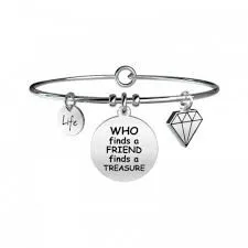 

KIDULT-316L STAINLESS STEEL AND CRYSTAL WITH DIAMOND PENDANT-COD 731096-LOVE