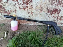 Boquilla de espuma para nieve, generador de espuma de cañón para Daewoo, martillo, Karcher, Huter, Makita, arandela de alta presión