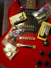 Zebra Humbucker Wiring-Harness Pickups Electric-Guitar Alnico EPI Standard with Pro 