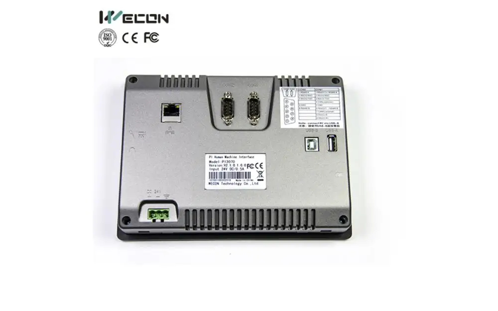 Wecon 7 дюймов панель ПК Поддержка LINUX UBUNTU, DEBIAN, установлено индивидуальное программное обеспечение(LINUX