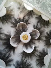 Makeup-Tools False-Eyelashes Eyes-Extension Mink Fluffy Natural Wispies Handmade 1-Box