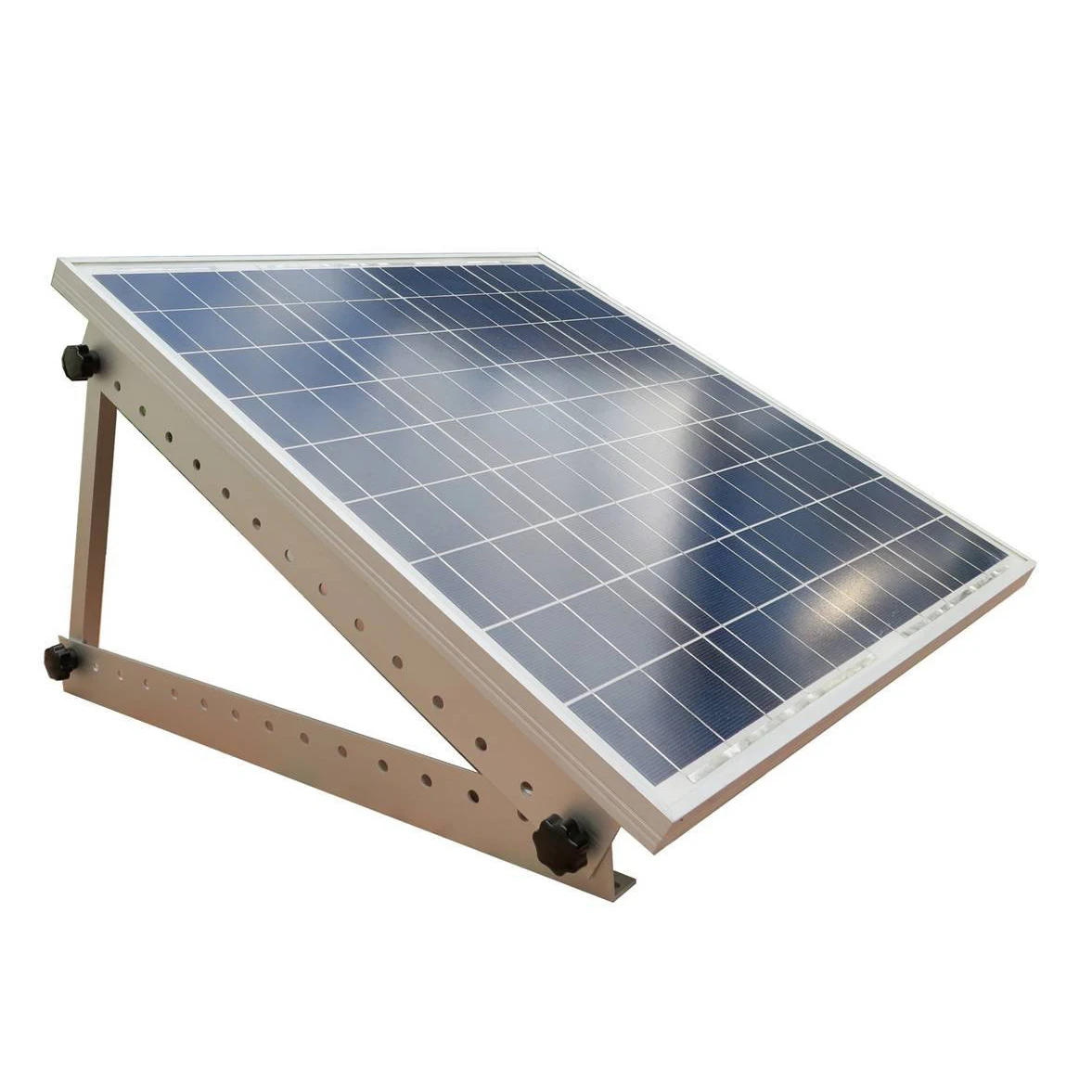 For 100W to 150W solar panel Adjustable FoldableTriangle Aluminum Solar Panel Roof Mounting Bracket