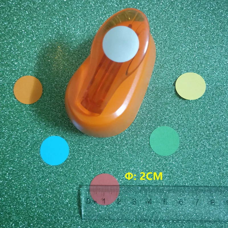 2cm circle craft punch 20mm round paper puncher Hole Punch Kids scrapbook cutter
