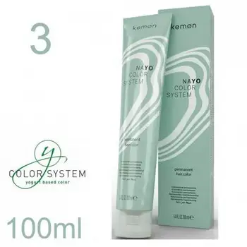 

Kemon - Dye Nayo Natural Color 3 Dark Brown 100 ml