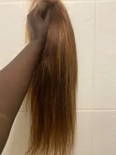 Ishow resaltar Peluca de color marrón pelucas de cabello humano 13X4 13X6x1 Ombre recto peluca con malla frontal destacar frente de encaje pelucas de cabello humano