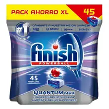 Finish Quantum обычные таблетки для посудомоечной машины(45 моек