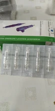 Biomaser-aguja de tatuaje Revolution de acero inoxidable, Cartucho de maquillaje, agujas de Kit de máquina de tatuaje, cejas, 1R, 10 Uds.
