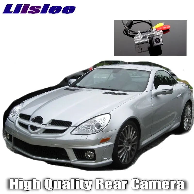 LiisLee Автомобильная камера заднего вида для Mercedes Benz MB SLK R171 ночное видение HD