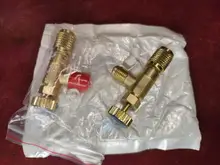 Refrigeration-Tool R410a Safety-Valve-Adapter Charging-Hose-Valves Air-Conditioning R22