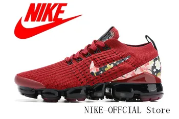 

Nike Air Vapormax Flyknit 3 Women's ESSENTIAL Running Shoes Sport Breathable Outdoor Sneakers Red