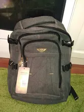 Canvas Backpack Mochila Rucksacks Notebook Schoolbags Laptop Travel-Shoulder Military