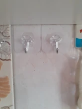 Colgadores de pared de puerta autoadhesivos transparentes para 20 piezas, ganchos de succión de carga pesada, ventosa de taza para cocina y baño
