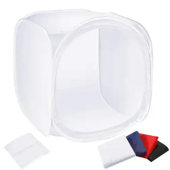 

Neewer 16x16 inch/40x40 cm Photo Studio Shooting Tent Light Cube Diffusion Soft Box Kit with 4 Colors Backdrops for Photography