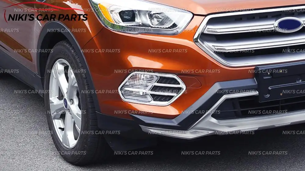 Накладки на передние противотуманные фары для Ford Kuga ABC пластик 1 комплект/2 шт. формовочные украшения для стайлинга автомобилей