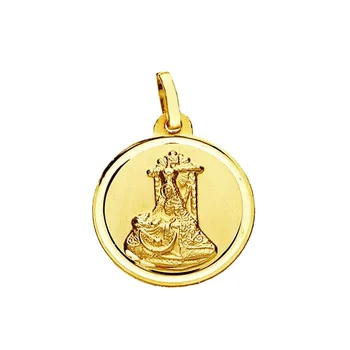 

Medal 18k gold Virgin Angustias 18mm. Smooth bezel [AA2560GR] -Customizable-RECORDING INCLUDED IN THE PRICE