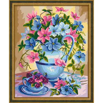 

7c-0210 painting by the numbers 'graceful book'