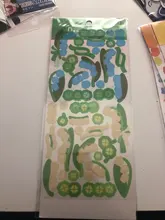 Mr. Paper-pegatinas de hoja lisa, 8 diseños, 1 unidad/bolsa, estilo Ins, Serie de lenguaje de flores, cuentas de mano creativas, Material de decoración DIY