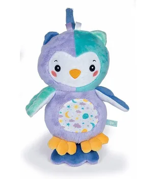 

Plush owl with light