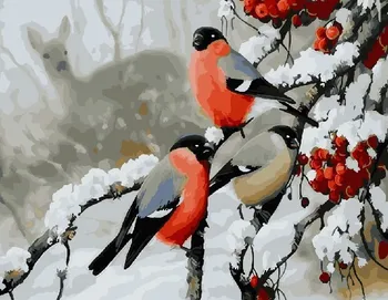 

Bullfinches winter