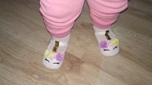 Zapatos de unicornio con flores para niñas pequeñas, calzado de piel sintética con suela blanda para cuna, primavera y otoño, de 0 a 18M, novedad de 2019