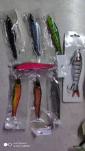 Lures Floating Wobbler Tackle Minnow Fishing-Lure Treble-Hooks Hard-Bait Bass Artificial