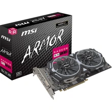 Видеокарта MSI Armor AMD Radeon RX 590 1545MHz 8192MB 8000MHz 256 bit RTL [RX 590 ARMOR 8G]