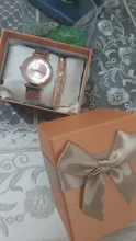 Conjunto de Cajas de Regalo para mujer, relojes de pulsera femeninos de diseño a la moda, de oro rosa, gran oferta, 2 uds., 2020