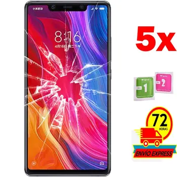 

5x Protectors Screen Tempered Glass for for Xiaomi Mi 8 BE (Not Full SEE INFO)