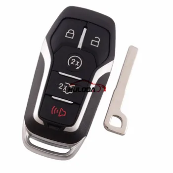 

For Ford 4+1 button remote key shell with Hu101 blade