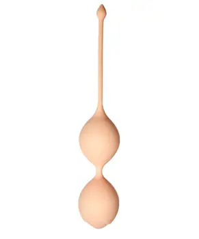 

Body vaginal Kegel balls with offset cent gravity Delta