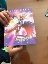 Álbum de tarjetas de Pokemon de dibujos animados para niños, 240 Uds.