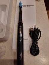 SEAGO-cepillo de dientes eléctrico recargable, compra uno y obtén uno gratis, 4 modos de viaje, con 3 cabezales, regalo