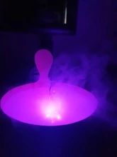 Fogger Air-Humidifier Pond-Atomizer Ultrasonic-Mist-Maker Water-Fountain 24V 12 LED 